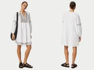 Here's a closer look at the dress (Image via M&S)